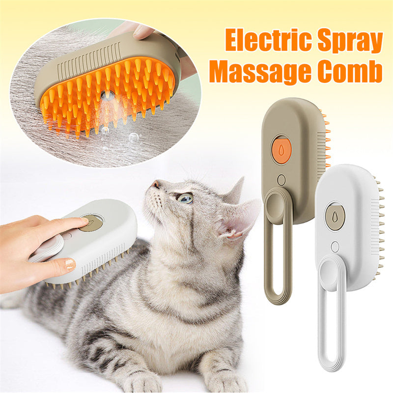 SteamyPet: 3-in-1 Electric Brush for Pets - Little Big Friends EcoDrop